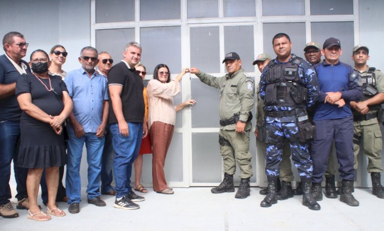 Domingos Mourão recebe nova sede do Grupamento da Polícia Militar